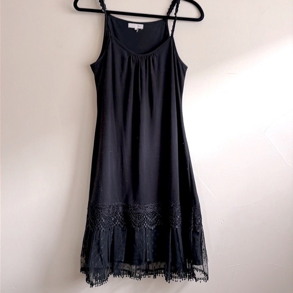 Black tank dress